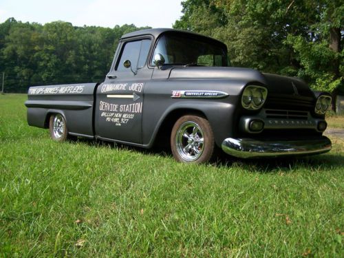 1959 chevy pick up 55 57 32 34 streetrod gasser shop truck