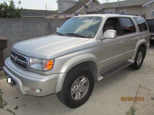 2000 toyota 4runner limited sport utility 4-door 3.4l tow package