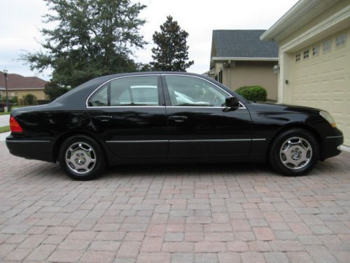 2002 lexus ls 430 black, bold, beautiful, great condition