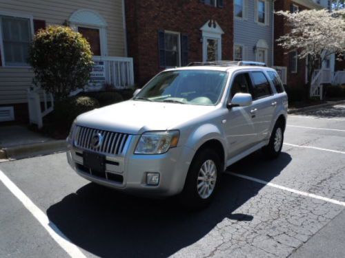 2008 mercury mariner premier v6, sunroof, leather, power seat