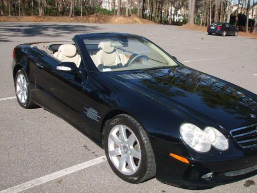 Super clean low mileage Black Mercedes 500 SL in Birmingham!, US $17,900.00, image 2