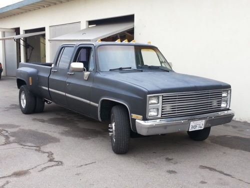 1988 chevrolet c3500 crew cab 454ci automatic trans