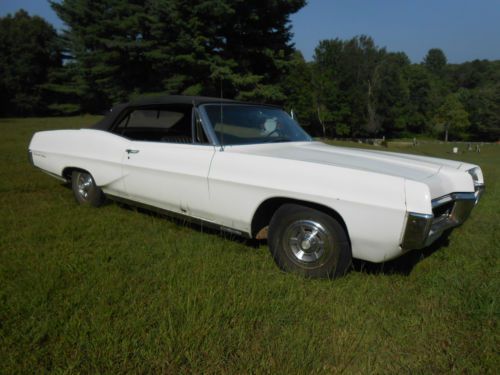 1967 pontiac grand prix convertible #&#039;s matching 400 4bl v8automatic, no reserve