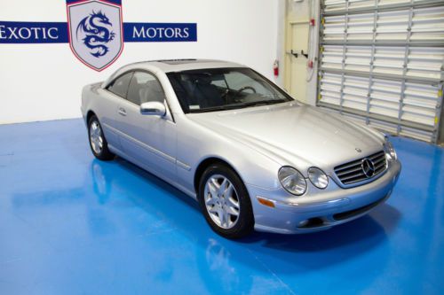2002 mercedes-benz cl500 base coupe 2-door 5.0l