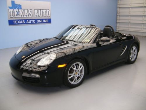 We finance!!!  2006 porsche boxster convertible heated leather bose texas auto