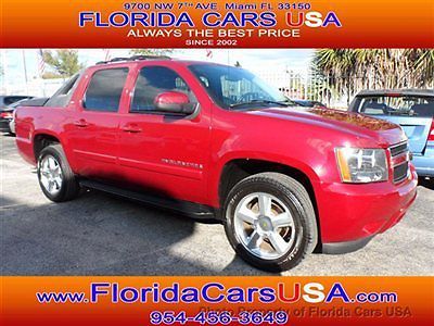 Chevrolet avelanche ltz 4x4 extra clean condition flex fuel carfax certified