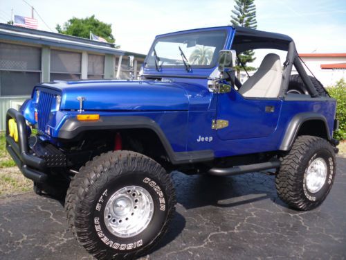 Restored 1989 jeep yj wrangler