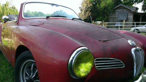RAT ROD  - BARN FIND- GHIA COVERTIBLE-NO RESERVE!!, image 8