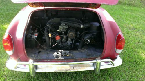 RAT ROD  - BARN FIND- GHIA COVERTIBLE-NO RESERVE!!, image 12