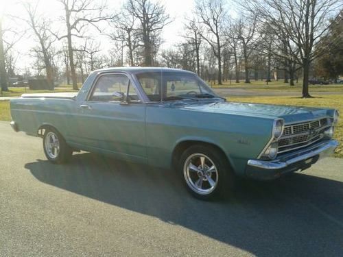 1967 ford fairlane xl ranchero 289 v8 4 speed no reserve