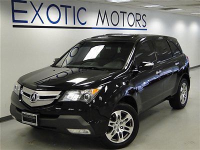 2008 acura mdx awd! tech-pkg nav rear-cam 3rd-row htd-sts moonroof xenon 1-owner