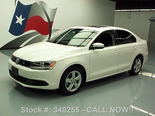 2012 volkswagen jetta tdi diesel htd seats sunroof 47k texas direct auto