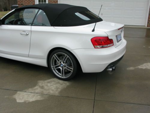 2013 BMW 135is, White with Coral Red Leather Interior, image 5