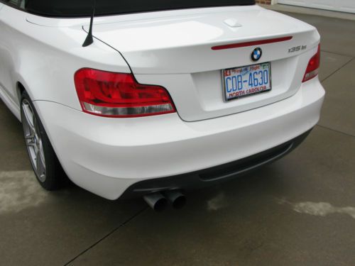 2013 BMW 135is, White with Coral Red Leather Interior, image 6