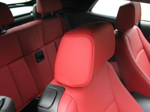 2013 BMW 135is, White with Coral Red Leather Interior, image 13