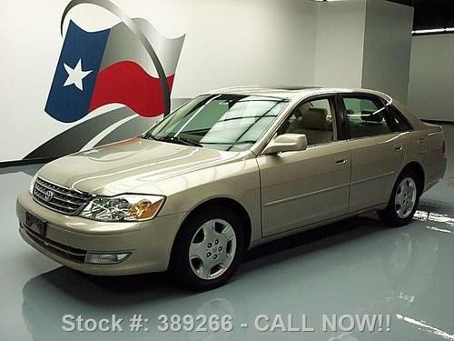 2004 toyota avalon xls leather sunroof cruise ctrl 65k texas direct auto