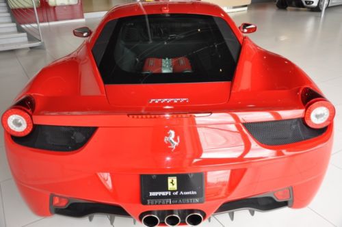 2010 Ferrari 458 Italia - Rosso Corsa over black with Carbon Racing Seats, US $239,995.00, image 5
