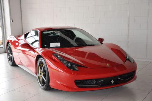2010 Ferrari 458 Italia - Rosso Corsa over black with Carbon Racing Seats, US $239,995.00, image 7