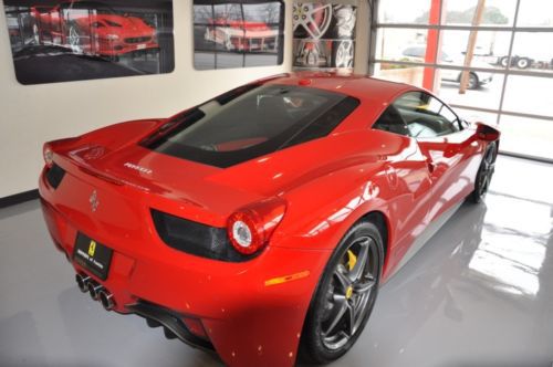 2010 Ferrari 458 Italia - Rosso Corsa over black with Carbon Racing Seats, US $239,995.00, image 12