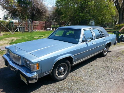 1983 mercury grand marquis ls sedan 4-door 5.0l