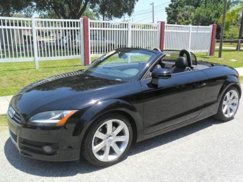 2008 audi tt ~~~ roadster ~~~ black beauty ~~~ we ship worldwide ~~~ florida ~~~