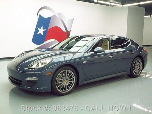 2010 porsche panamera s v8 chrono sunroof nav 20&#039;s 24k texas direct auto