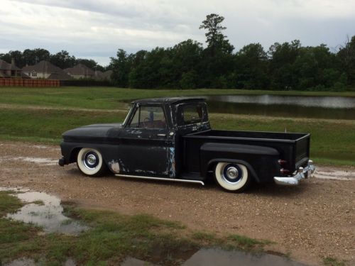 Bagged 64 chevy c10 hot rod truck