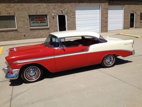 1956 chevrolet bel air hardtop, drive or restore, one family owned since new