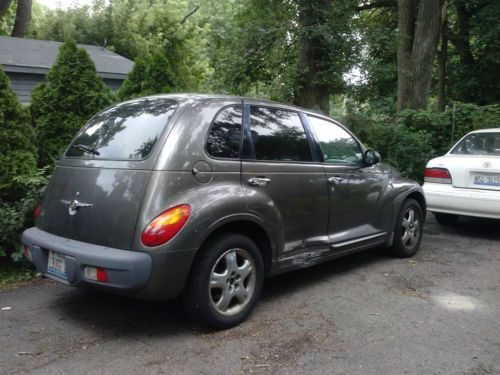 NO RESERVE  2001 Gray/Taupe Chrysler PT Cruiser, US $1,000.00, image 3