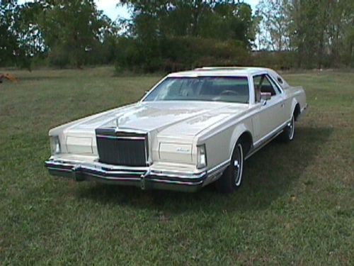 1978 lincoln mark v base coupe 2-door 6.6l