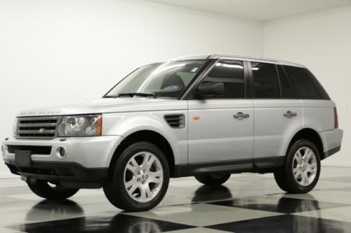4x4 navigation luxury hse heated black leather memory 4.4l 2005 2006 2007 2008