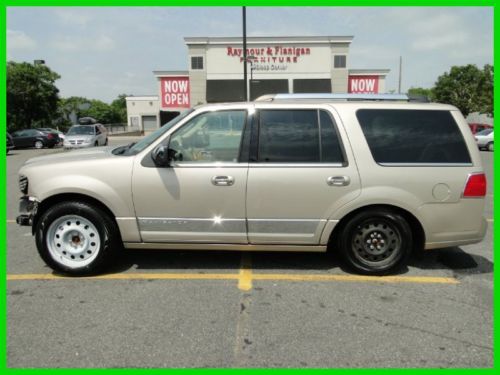 2007 lincoln navigator ultimate 5.4l v8 4wd suv repairable rebuilder easy fix!!!