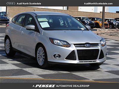 Silver 2012 ford focus 20850k miles one owner clean car fax financing warranty