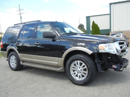 4x4 navigation leather sunroof xlt loaded damaged salvage repairable