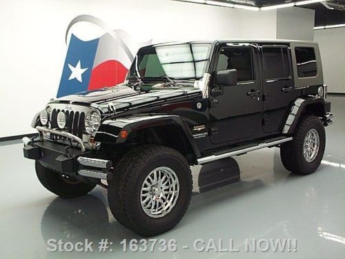 2010 jeep wrangler unlimited sahara 4dr hardtop 4x4 19k texas direct auto