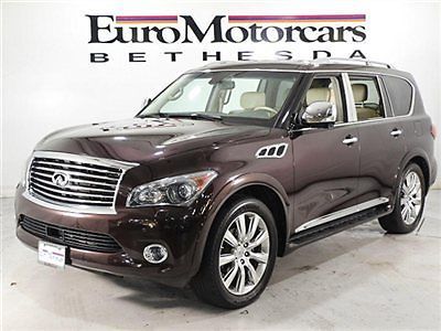 8 passenger dark currant 4x4 wheat leather navigation 4wd 12 purple cherry eight