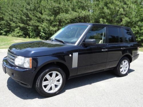 Land rover : 2006 range rover hse 4wd luxury suv low miles 2owner sharp