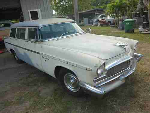 1956 CLASSIC AND ANTIQUE CHRYSLER NEW YORKER WAGON EXCELENT TO FINISH, image 3