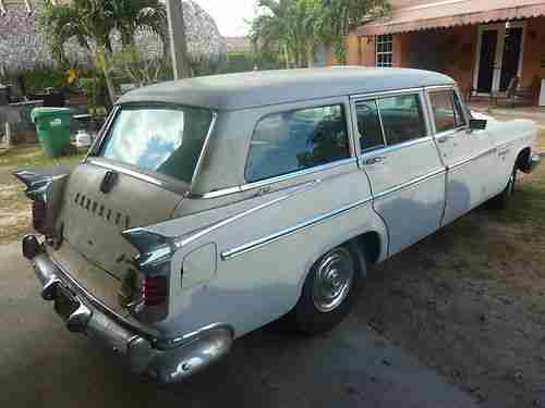 1956 CLASSIC AND ANTIQUE CHRYSLER NEW YORKER WAGON EXCELENT TO FINISH, image 5