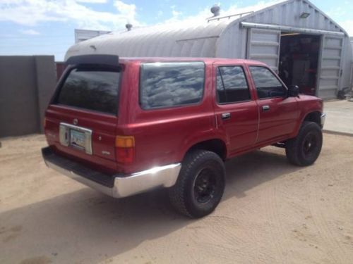1992 toyota 4runner sr5 sport utility 4-door 3.0l