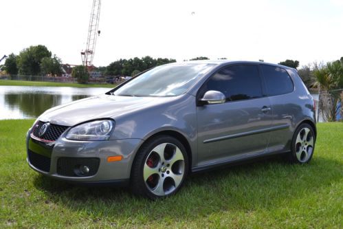 2009 volkswagen gti 2.0l turbo dsg trans sunroof 18&#034; wheel upgrade