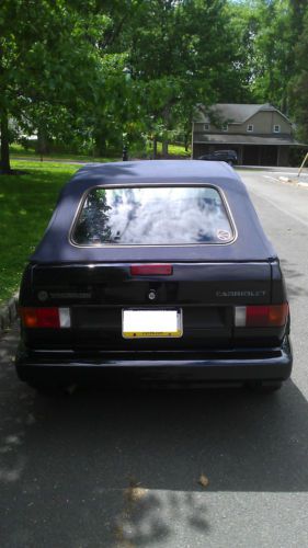 1991 Volkswagen Cabriolet ETIENNE AIGNER KARMANN Convertible 2-Door 1.8L RARE !!, image 5