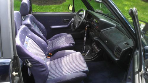 1991 Volkswagen Cabriolet ETIENNE AIGNER KARMANN Convertible 2-Door 1.8L RARE !!, image 10