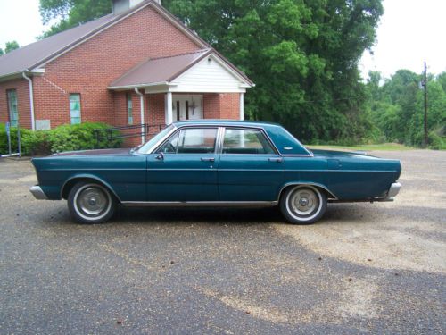 1965 ford galaxie 500 4 door with original 390 4 barrel and automatic trans