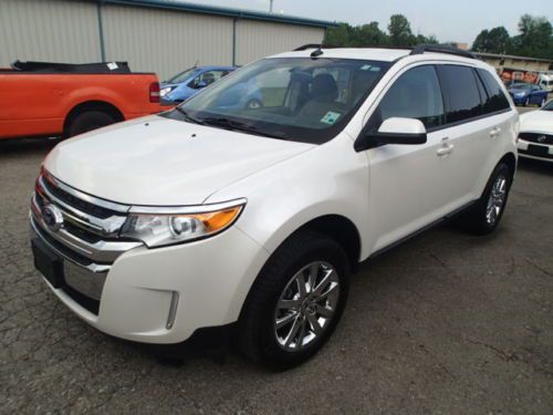 2013 ford edge sel, salvage, runs and drives, damaged,