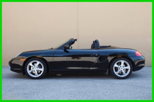 2001 porsche boxter, manual, black/black, tons of high $ performance mods!!!