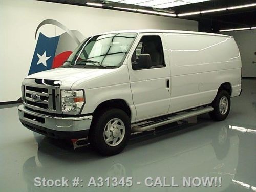 2013 ford e250 cargo van cruise ctrl partition wall 12k texas direct auto