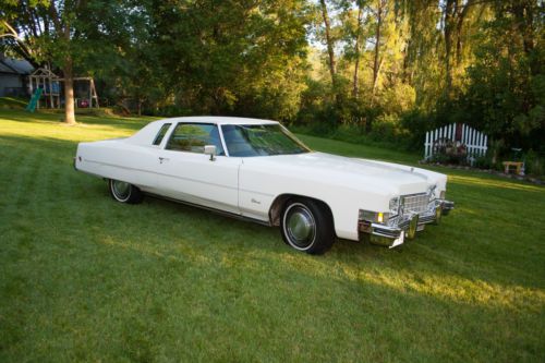 1973 cadillac eldorado hardtop 2-door coupe 8.2l front-wheel drive