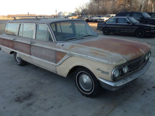 1962 mercury comet villager wagon (extremely rare two owner california car)