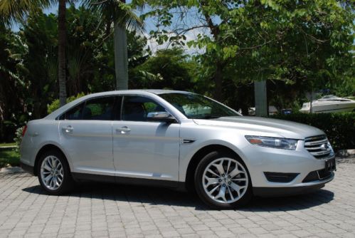 2014 ford taurus limited fwd 6-speed shiftable auto v6 heated/cooled bluetooth